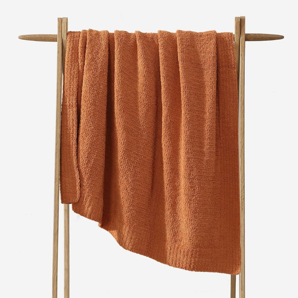 Snug Lap Throw (Masala Orange)